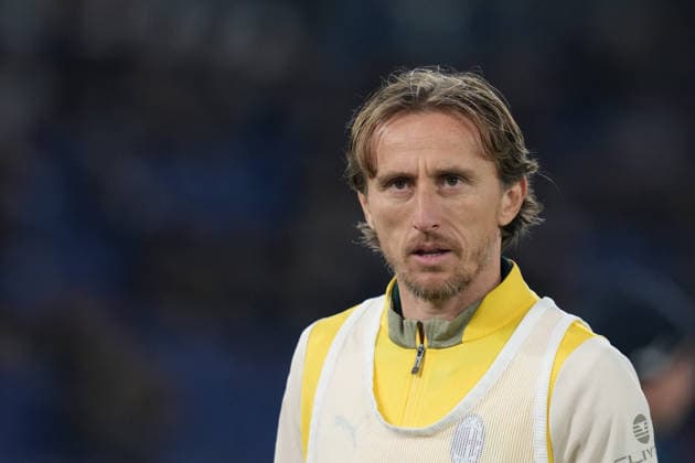 AC Milan s Luka Modric during the Frecciarossa Italian Cup 2025 2026 soccer match between Lazio and Milan at the Rome s Olympic stadium, Italy - Thursday December 04, 2025 - Soccer ( Photo by Alfredo Falcone LaPresse )  Copyright: xAlfredoxFalcone LaPressex
