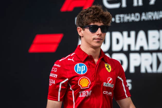Formula 1 Etihad Airways Abu Dhabi Grand Prix 2025 Loïs Gelbart Carrasco OVERTAKE MAXPPP - Abu Dhabi 05 12 2025 39 LECLERC Arthur (mon), Scuderia Ferrari HP, portrait at the Formula 1 Etihad Airways Abu Dhabi Grand Prix 2025, the 24th round of the 2025 FIA Formula 1 World Championship, WM, Weltmeisterschaft at Yas Marina Circuit in Abu Dhabi, United Arab Emirates, from 4 to 7 December 2025 Abu Dhabi Yas Marina Circuit United Arab Emirates  Copyright: xOVERTAKE MAXPPPxLoïsxGelbartxCarrascox OVT202512053448 OVT202512053448