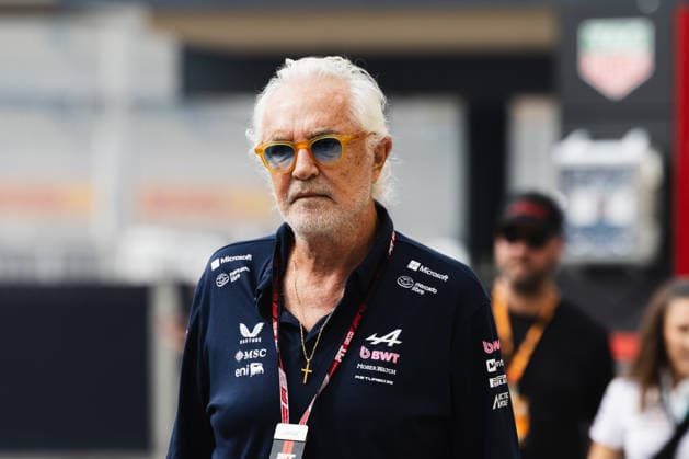 December 5, 2025, Abu Dhabi, Abu Dhabi, United Arab Emirates: FLAVIO BRIATORE arriving at the paddock during Free Practice Day (Friday) at the Formula 1 Etihad Airways Abu Dhabi Prix 2025 at the Yas Marina Circuit in Abu Dhabi, United Arab Emirates Abu Dhabi United Arab Emirates - ZUMAr193 20251205_zsp_r193_022 Copyright: xSaraxRuffonix