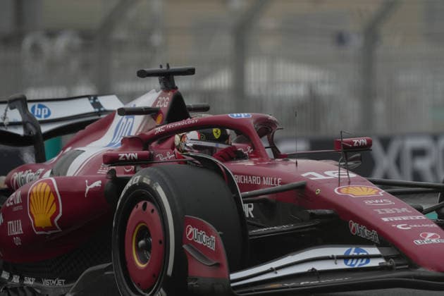 Formula 1 Etihad Airways Abu Dhabi Grand Prix 2025 05.12.2025, Yas Marina Circuit, Abu Dhabi, Formula 1 Etihad Airways Abu Dhabi Grand Prix 2025 , im Bild Charles Leclerc (MCO), Scuderia Ferrari HP
