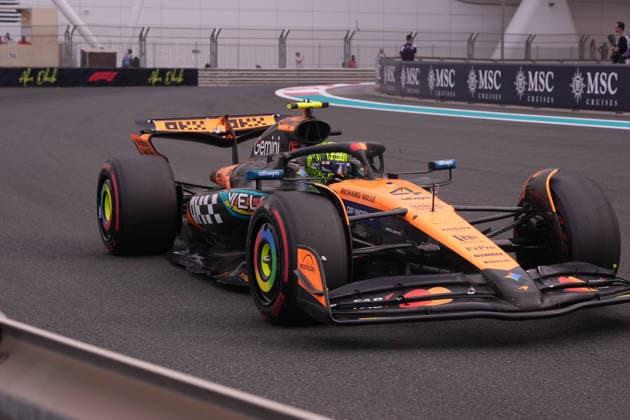 05.12.2025, Yas Marina Circuit, Abu Dhabi, Formula 1 Etihad Airways Abu Dhabi Grand Prix 2025 , im Bild Lando Norris (GBR), McLaren F1 Team (Photo by Hasan Bratic DeFodi Images)