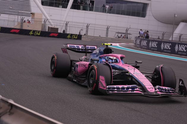 05.12.2025, Yas Marina Circuit, Abu Dhabi, Formula 1 Etihad Airways Abu Dhabi Grand Prix 2025 , im Bild Franco Colapinto (ARG), BWT Alpine F1 Team (Photo by Hasan Bratic DeFodi Images)