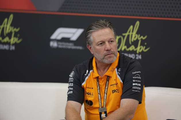 05.12.2025, Yas Marina Circuit, Abu Dhabi, Formula 1 Etihad Airways Abu Dhabi Grand Prix 2025 , im Bild Geschäftsführer Zak Brown (McLaren Formula 1 Team) (Photo by Hasan Bratic DeFodi Images)