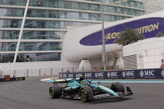 F1 - ABU DHABI GRAND PRIX 2025 34 SHIELDS Cian, Aston Martin F1 Team AMR25, action during the 2025 Formula 1 Abu Dhabi Grand Prix, 24th round of the 2025 FIA Formula One World Championship, WM, Weltmeisterschaft from December 05 to 07, 2025 on the Yas Marina Circuit, in Abu Dhabi, United Arab Emirates - Abu DhabiUnited Arab Emirates  Copyright: xDPPIx
