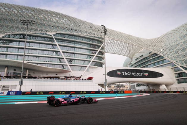 F1 - ABU DHABI GRAND PRIX 2025 43 COLAPINTO Franco (arg), Alpine F1 Team A525, action during the 2025 Formula 1 Abu Dhabi Grand Prix, 24th round of the 2025 FIA Formula One World Championship, WM, Weltmeisterschaft from December 05 to 07, 2025 on the Yas Marina Circuit, in Abu Dhabi, United Arab Emirates - Abu DhabiUnited Arab Emirates  Copyright: xANTONINxVINCENTx