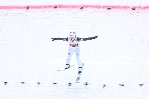 Wisla 05.12.2025 Skoki narciarskie FIS Puchar Swiata w Wisle Konkurs Indywidualny Kobiet --- Ski jumping, Skispringen, Ski, nordisch FIS World Cup in Wisla, Poland. Women Individual Competiton nz Nika Prevc Fot. Kai Taller Arena Akcji NEWSPIX.PL --- newspix.pl POLAND OUT! 