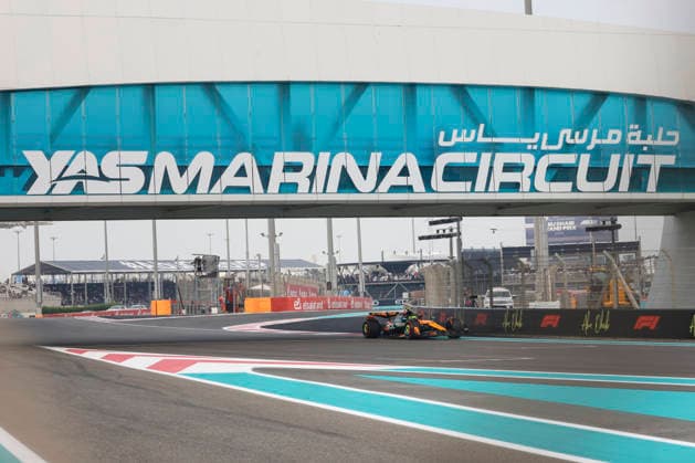 Formula1; Round24; Abu Dhabi Grand Prix; United Arab Emirates Lando Norris (GBR) - McLaren Formula 1 Team - MCL39 during Formula1 Etihad Abu Dhabi Grand Prix on decemberr 5., 2025 in Yas Marina Circuit, United Arab Emirates Zsombor Toth Abu dhabi Yas Marina Circuit United Arab Emirates