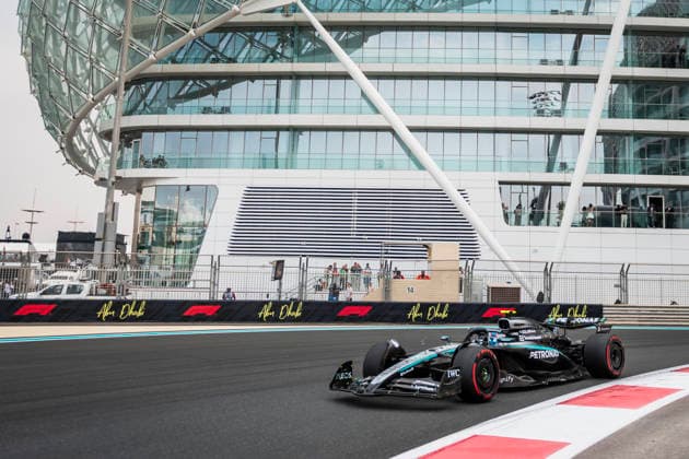 Formula 1 Etihad Airways Abu Dhabi Grand Prix 2025 Loïs Gelbart Carrasco OVERTAKE MAXPPP - Abu Dhabi 05 12 2025 12 ANTONELLI Andrea Kimi (ita), Mercedes AMG Petronas, action at the Formula 1 Etihad Airways Abu Dhabi Grand Prix 2025, the 24th round of the 2025 FIA Formula 1 World Championship, WM, Weltmeisterschaft at Yas Marina Circuit in Abu Dhabi, United Arab Emirates, from 4 to 7 December 2025 Abu Dhabi Yas Marina Circuit United Arab Emirates  Copyright: xOVERTAKE MAXPPPxLoïsxGelbartxCarrascox OVT202512054930 OVT202512054930