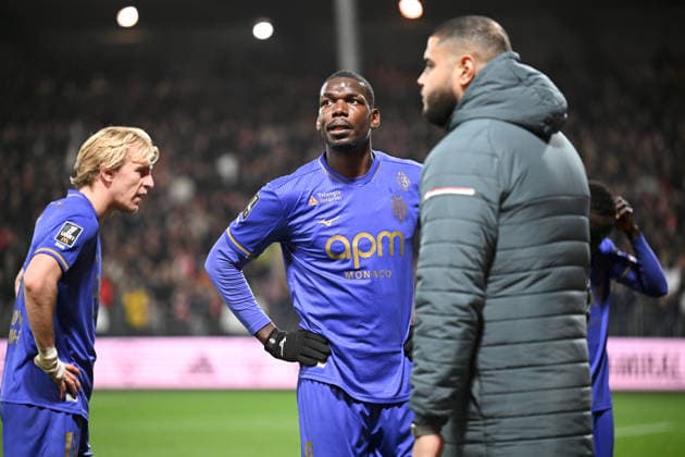 Stade Brestois 29 v AS Monaco - Ligue 1 McDonald s 2025 2026 08 Paul POGBA (asm) during the Ligue 1 McDonald s match between Brest and Monaco at Stade Francis Le Ble on December 5, 2025 in Brest, France. Brest France  Copyright: xFEPx 776348228