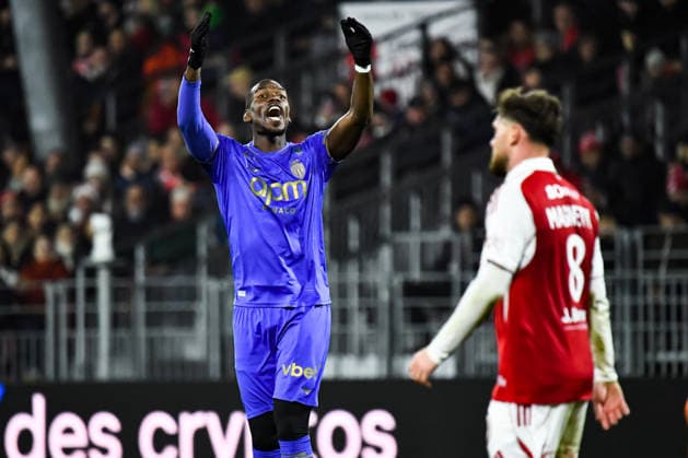 FOOTBALL : Stade Brestois 29 vs AS Monaco - Ligue 1 - JournÃ e 15 - 05 12 2025 Paul Pogba (AS Monaco) BrestFrance  Copyright: xBaptistexAutissierx