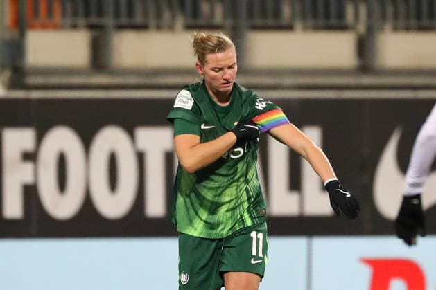 VfL - Freiburg, BL Frauen Wolfsburg, 05.12.2025, FUßBALL - VfL Wolfsburg vs. SC Freiburg, Google Pixel Frauen-Bundesliga, Saison 2025 26. Alexandra Popp (VfL Wolfsburg) Wolfsburg