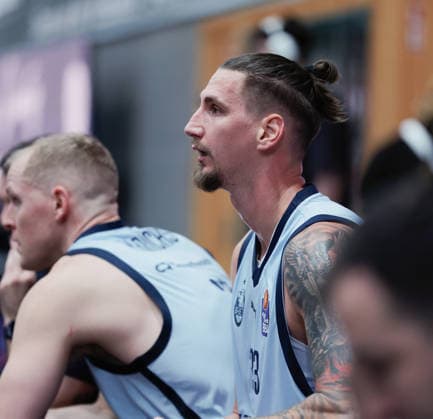 Im Bild: Neuzugang Tomislav Zubcic (EWE Baskets Oldenburg) 05.12.2025, Basketball, Fitness First Wuerzburg Baskets vs. EWE Baskets Oldenburg, easyCredit BBL, 9. Spieltag, Deutschland, Wuerzburg, tectake-Arena, Copyright: HMBxMedia xJulienxBecker