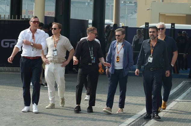 Formula 1 Etihad Airways Abu Dhabi Grand Prix 2025 06.12.2025, Yas Marina Circuit, Abu Dhabi, Formula 1 Etihad Airways Abu Dhabi Grand Prix 2025 , im Bild Musiker Björn Ulvaeus von der Gruppe ABBA.