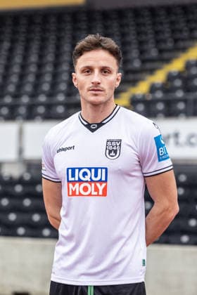 SSV Ulm 1846 Fußball; 3. Liga, Porträttermin 2025 2026 20 Mirnes Pepic; SSV Ulm 1846 Fußball; 3. Liga, Porträttermin 2025 2026 Foto: Lucca Fundel Ulm Donaustadion Ulm Baden-Württemberg Deutschland