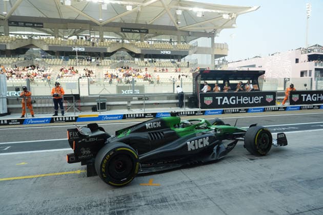 Formula 1 Etihad Airways Abu Dhabi Grand Prix 2025 06.12.2025, Yas Marina Circuit, Abu Dhabi, Formula 1 Etihad Airways Abu Dhabi Grand Prix 2025 , im Bild Nico Hülkenberg (DEU), Stake F1 Team Kick Sauber