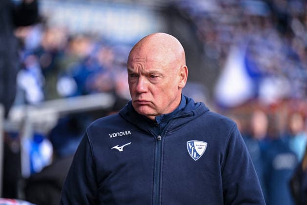 06.12.2025, Fussball, 2. Bundesliga, 15. Spieltag Saison 2025 2026, VfL Bochum - DSC Arminia Bielefeld, Trainer Uwe Rösler (VfL Bochum 1848) xRHR-FOTO TKx