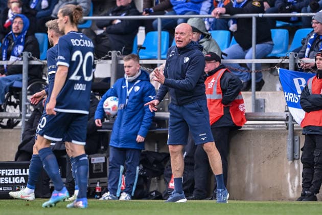 06.12.2025, Fussball, 2. Bundesliga, 15. Spieltag Saison 2025 2026, VfL Bochum - DSC Arminia Bielefeld, Trainer Uwe Rösler (VfL Bochum 1848) xRHR-FOTO TKx