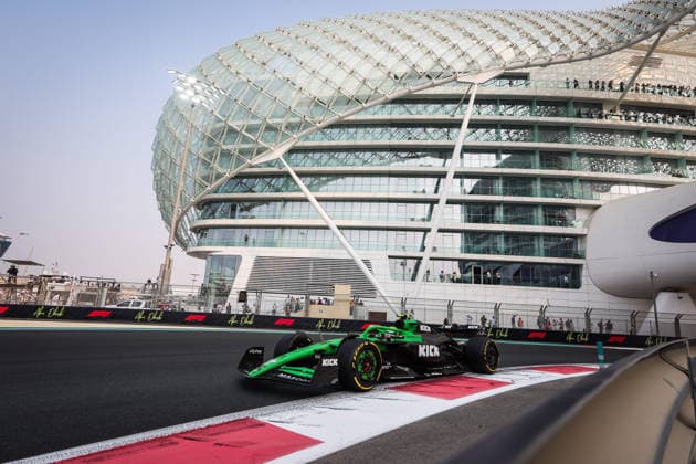 F1 - ABU DHABI GRAND PRIX 2025 27 HULKENBERG Nico (ger), Stake F1 Team Kick C45, action during the 2025 Formula 1 Abu Dhabi Grand Prix, 24th round of the 2025 FIA Formula One World Championship, WM, Weltmeisterschaft from December 05 to 07, 2025 on the Yas Marina Circuit, in Abu Dhabi, United Arab Emirates - Abu DhabiUnited Arab Emirates  Copyright: xANTONINxVINCENTx