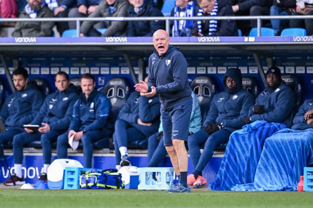 06.12.2025, Fussball, 2. Bundesliga, 15. Spieltag Saison 2025 2026, VfL Bochum - DSC Arminia Bielefeld, Trainer Uwe Rösler (VfL Bochum 1848) xRHR-FOTO TKx