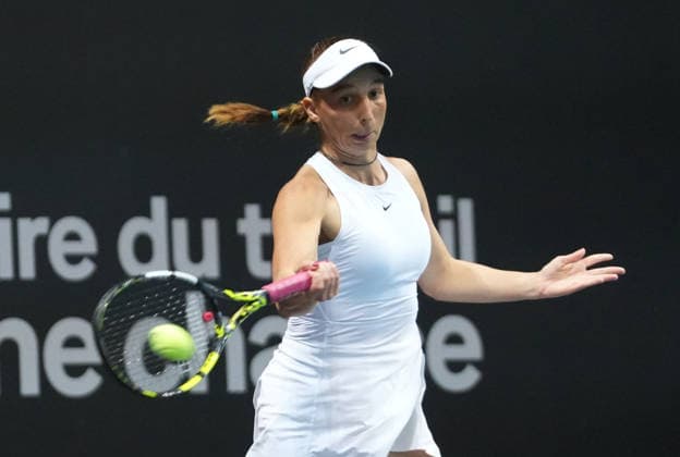 December 6, 2025, Trelaze, Bretagne, France: Tamara Korpatsch of Germany lors de l Open d Angers 1 2 Finale Femmes 2025, le 6 do cembre 2025 o Tro laze, France - Photo : Trelaze France - ZUMAl193 20251206_zsp_l193_032 Copyright: xLaurentxLairysx