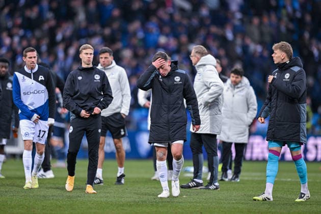 06.12.2025, Fussball, 2. Bundesliga, 15. Spieltag Saison 2025 2026, VfL Bochum - DSC Arminia Bielefeld, Torwart Hugo Rolleke (VfL Bochum 1848) xRHR-FOTO TKx