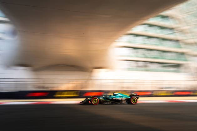 Formula 1 Abu Dhabi Grand Prix in Abu Dhabi, UAE - 06 Dec 2025 Aston Martin Aramco F1 Team s Spanish driver Fernando Alonso seen during the free practice three of the Formula 1 Abu Dhabi Grand Prix 2025 at Yas Marina Circuit. Abu Dhabi United Arab Emirates Copyright: xLucaxMartinix xSOPAxImagesx LMB03071