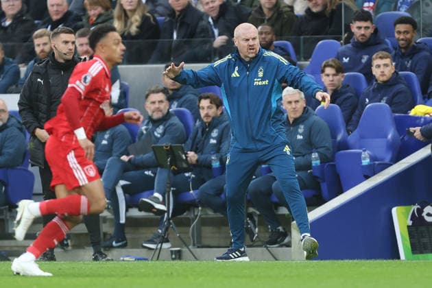 Sean Dyche, manager of Nottingham Forest Everton v Nottingham Forest, Premier League, Football, Hill Dickinson Stadium, Liverpool, UK - 06 Dec 2025Liverpool Hill Dickinson Stadium United Kingdom EDITORIAL USE ONLY No use with unauthorised audio, video, data, fixture lists, club league logos or live services. Online in-match use limited to 120 images, no video emulation. No use in betting, games or single club league player publications. Copyright: xPhilxOldham Shutterstockx 16009214ab