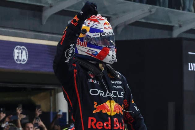 Formula1; Round24; Abu Dhabi Grand Prix; United Arab Emirates Pole Position Max Verstappen (NED) - Oracle Red Bull Racing - RB21 during Formula1 Etihad Abu Dhabi Grand Prix on december 6., 2025 in Yas Marina Circuit, United Arab Emirates Zsombor Toth Abu dhabi Yas Marina Circuit United Arab Emirates