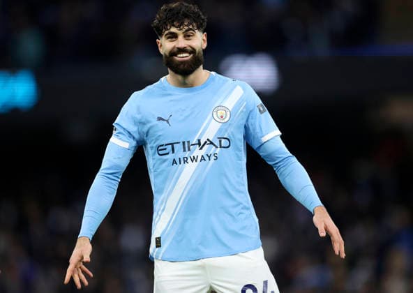 Manchester City v Sunderland - Premier League Josko Gvardiol of Manchester City celebrates 2nd goal during the Premier League match between Manchester City and Sunderland at Etihad Stadium on December 6, 2025 in Manchester, England. Manchester Etihad Stadium England United Kingdom Copyright: xNealxSimpson Sportsphoto APLx 14143978