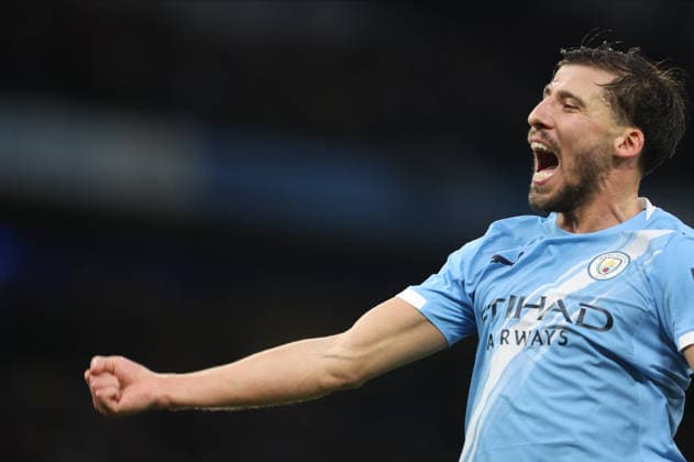 Manchester City v Sunderland - Premier League Ruben Dias of Manchester City celebrates 1st goal during the Premier League match between Manchester City and Sunderland at Etihad Stadium on December 6, 2025 in Manchester, England. Manchester Etihad Stadium England United Kingdom Copyright: xNealxSimpson Sportsphoto APLx 14143985