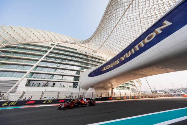 Formula 1 Etihad Airways Abu Dhabi Grand Prix 2025 Alexis Perrin OVERTAKE MAXPPP - Abu Dhabi 06 12 2025 16 LECLERC Charles (mon), Scuderia Ferrari HP, action at the Formula 1 Etihad Airways Abu Dhabi Grand Prix 2025, the 24th round of the 2025 FIA Formula 1 World Championship, WM, Weltmeisterschaft at Yas Marina Circuit in Abu Dhabi, United Arab Emirates, from 4 to 7 December 2025 Abu Dhabi Yas Marina Circuit United Arab Emirates  Copyright: xOVERTAKE MAXPPPxAlexisxPerrinx OVT202512068196 OVT202512068196