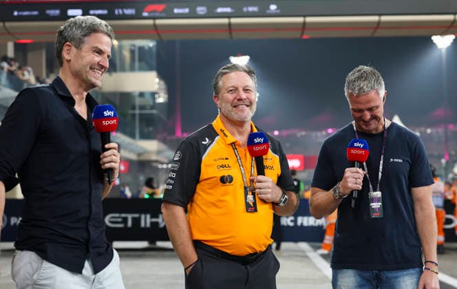 FORMULA ONE ABU DHABI GRAND PRIX 2025 Zak Brown, CEO McLaren Racing smiles in pit lane after the Formula One Etihad Airways Abu Dhabi Grand Prix 2025 Qualifying at the Yas Marina Circuit, Yas Island, United Arab Emirates on 6 December 2025 Credit: Phil Duncan Every Second Media Editorial use only. All images are copyright Every Second Media Limited. No images may be reproduced without prior permission. Copyright: xIMAGO EveryxSecondxMediax ESM-1693-0026 PhilxDuncanx xEveryxSecondxMediax