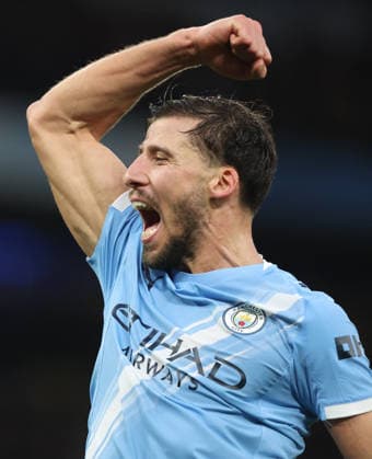 Manchester City v Sunderland - Premier League Ruben Dias of Manchester City celebrates 1st goal during the Premier League match between Manchester City and Sunderland at Etihad Stadium on December 6, 2025 in Manchester, England. Manchester Etihad Stadium England United Kingdom Copyright: xNealxSimpson Sportsphoto APLx 14144017