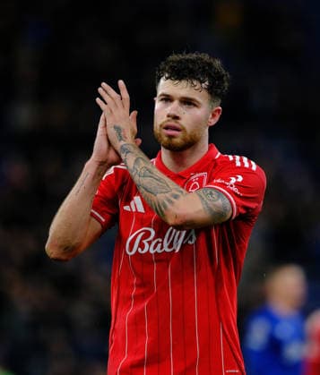 Neco Williams of Nottingham Forest at full time during the Premier league football match between Everton and Nottingham Forest at Hill Dickinson Stadium in Liverpool. Copyright: xPaulxBonser SportsxPressxPhotox Sportspressphoto_SPR70889