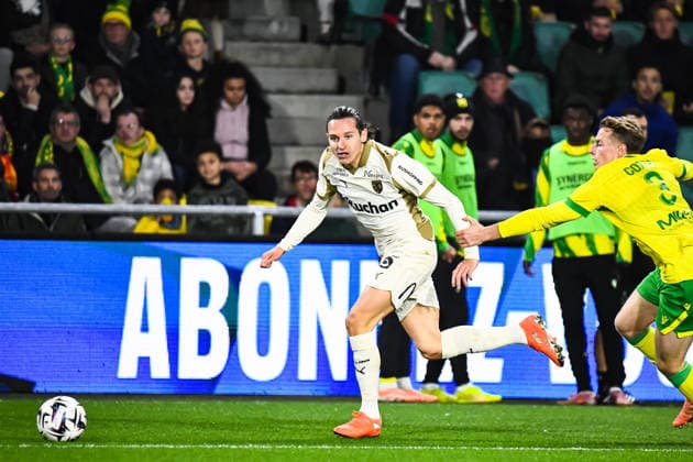 FOOTBALL : FC Nantes vs RC Lens - Ligue 1 - JournÃ e 15 - 06 12 2025 Florian Thauvin (RC Lens) NantesFrance  Copyright: xBaptistexAutissierx