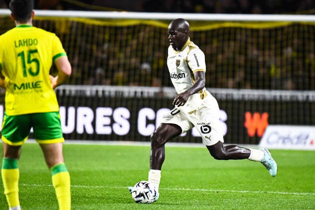 FOOTBALL : FC Nantes vs RC Lens - Ligue 1 - JournÃ e 15 - 06 12 2025 Malang Sarr (RC Lens) NantesFrance  Copyright: xBaptistexAutissierx