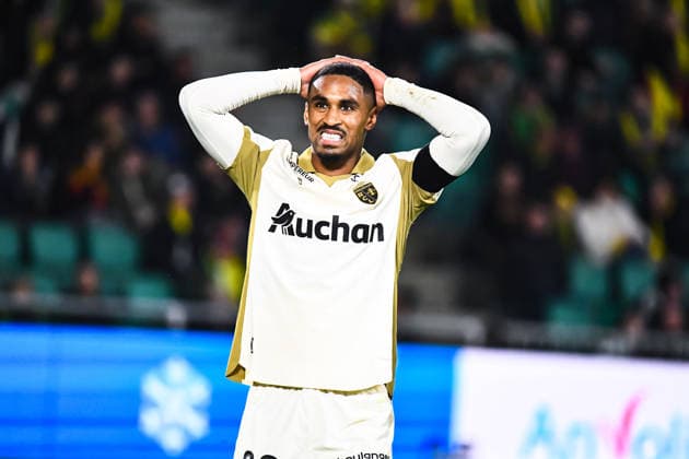 FOOTBALL : FC Nantes vs RC Lens - Ligue 1 - JournÃ e 15 - 06 12 2025 Wesley SaÃ¯d (RC Lens) NantesFrance  Copyright: xBaptistexAutissierx