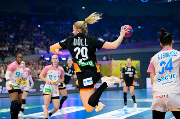 Handball, Frauen WM, Hauptrunde: Spanien - Deutschland Antje Döll Doell (Deutschland) Dortmund Westfalenhalle Nordrhein-Westfalen Deutschland