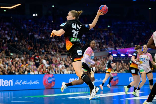 Handball, Frauen WM, Hauptrunde: Spanien - Deutschland Alexia Hauf (Deutschland) Dortmund Westfalenhalle Nordrhein-Westfalen Deutschland