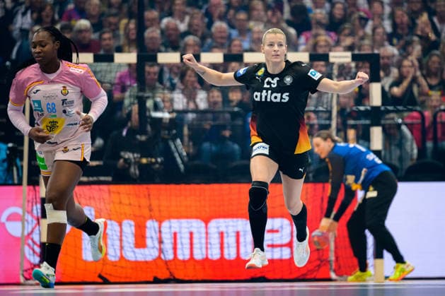 Handball, Frauen WM, Hauptrunde: Spanien - Deutschland Antje Döll Doell (Deutschland) Dortmund Westfalenhalle Nordrhein-Westfalen Deutschland