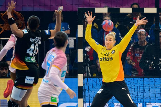 Handball, Frauen WM, Hauptrunde: Spanien - Deutschland Torhueterin Katharina Filter (Deutschland) Dortmund Westfalenhalle Nordrhein-Westfalen Deutschland