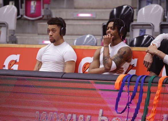 Alijah Comithier, Zachery Cooks Telekom Baskets Bonn vs. NINERS Chemnitz 9. Speiltag - Saison 2025 26