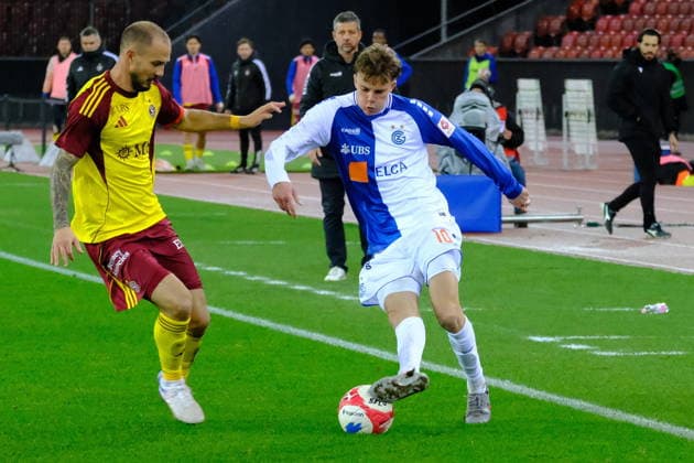 CSSL - 202526 - GCZ vs SERVETTE - ZURSER251206 - Simone Stroscio (28) Zurich Stadion Letzigrund Zürich Schweiz Copyright: xSergioxBrunettix