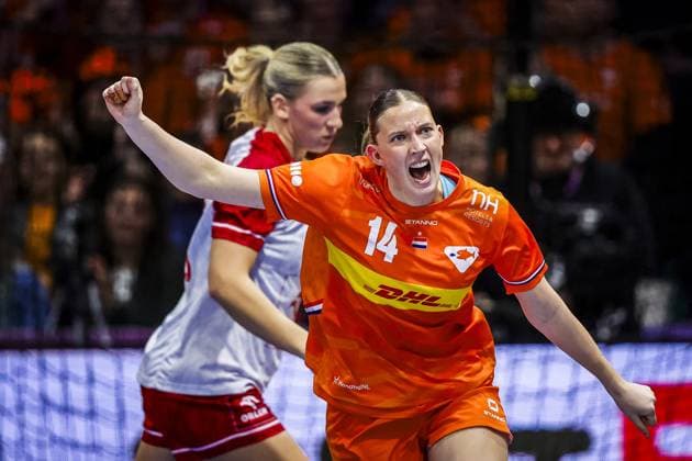 ROTTERDAM , 06-12-2025 , Rotterdam Ahoy , Womens World Championship, WM, Weltmeisterschaft Handball 2025 , match between Poland and Netherlands , picture shows Netherlands player Judith van der Helm Poland - Netherlands (women)  x32384269x Copyright: