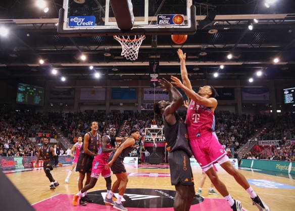 Joel Aminu Telekom Baskets Bonn vs. NINERS Chemnitz 9. Speiltag - Saison 2025 26
