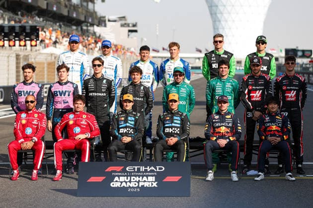 , Race, F1 Grand Prix of Abu Dhabi, am 07. December 2025 in , . (Foto von Diogo Cardoso DeFodi Images) , Race, F1 Grand Prix of Abu Dhabi, on December 7, 2025 in , . (Photo by Diogo Cardoso DeFodi Images)