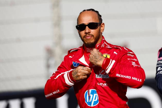 Abu Dhabi, Yas Marina: F1 GP Abu Dhabi 2025, No. 44 Lewis Hamilton (GBR), Scuderia Ferrari HP, Ferrari SF-25, Ferrari Abu Dhabi Abu Dhabi