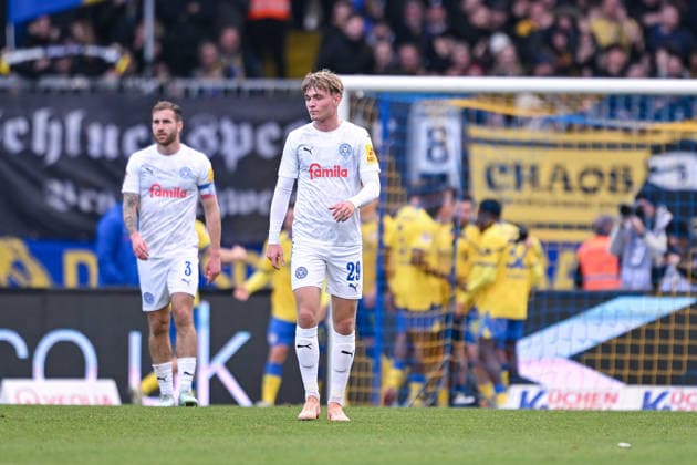 07.12.2025, Fussball, 2. Bundesliga, 15. Spieltag Saison 2025 2026, Eintracht Braunschweig - Holstein Kiel, Niklas Niehoff (Holstein Kiel) xRHR-FOTO TKx