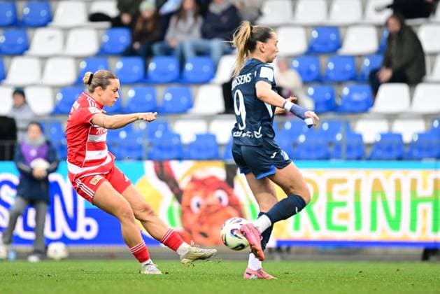 RECORD DATE NOT STATED Lisa Heiseler (7; 1. FC Union Berlin) im Zweikampf mit Jill Janssens (9; TSG Hoffenheim Frauen) um den Ball Zweikampf um Ball Copyright: xMichaelxGelhardtx