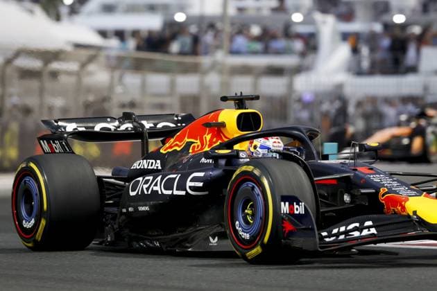 ABU DHABI - Max Verstappen (Red Bull Racing) in action at the Yas Marina Circuit during the Abu Dhabi Grand Prix. ANP SANDER KONING xVIxANPxSportx xxANPxIVx 544174466 originalFilename: 544174466.jpg
